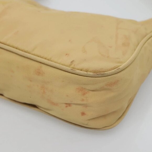 PRADA Accessory Pouch Nylon Beig - Picture 7 of 15